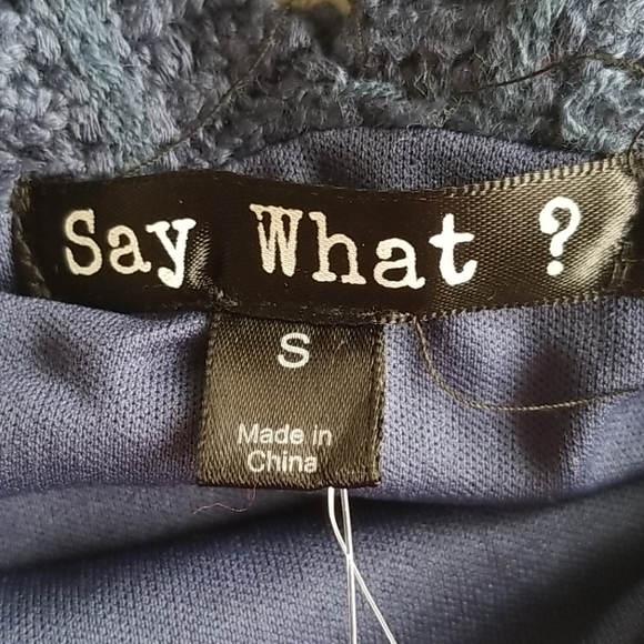 Say What Round Neck Sleeveless Tank Top Size S - Picture 12 of 13